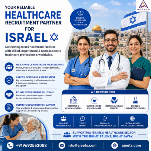 Healthcare Recruitment Agency in Israel – AJEETS