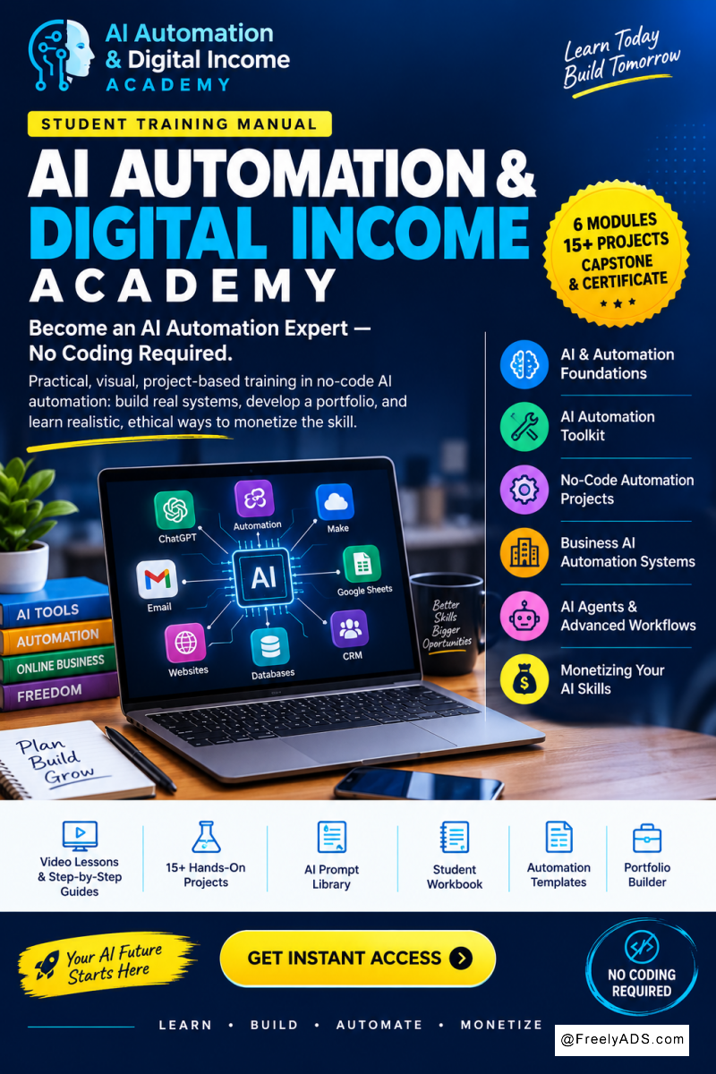 Ai Automation and Digital Income Academy
