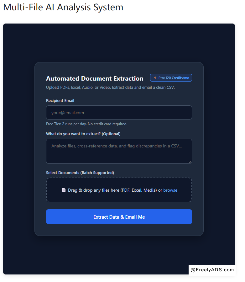 Automate Cross Border Logistics Document Extraction PDF to Excel