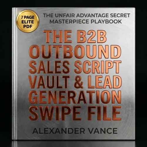 B2B OUTBOUND SALES SCRIPT VAULT & LEAD GENERATION SWIPE…