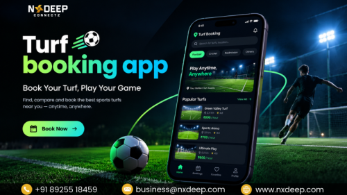 Turf booking app | NxDeep Connectz